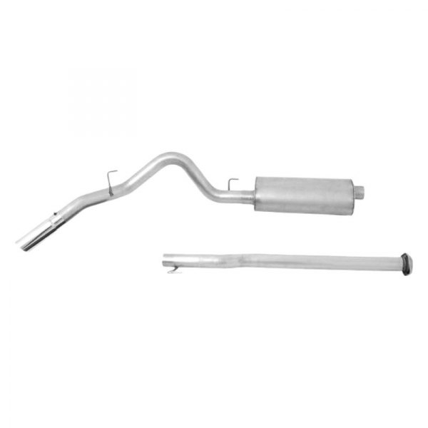 Gibson® - Swept Side™ Aluminized Steel Cat-Back Exhaust System, Ford F-150