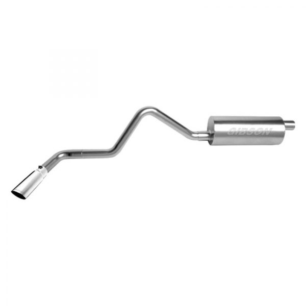 Gibson® - Swept Side™ Aluminized Steel Cat-Back Exhaust System, Ford Bronco