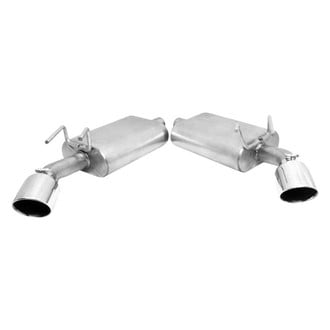 Gibson® - American Muscle Car™ Aluminized Steel Axle-Back Exhaust System with Split Rear Exit