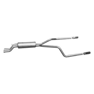 Gibson® - Split Rear™ Aluminized Steel Cat-Back Exhaust System with Split Rear Exit