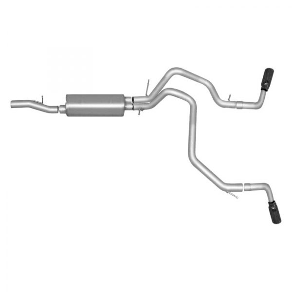 Gibson® - Extreme Dual™ Aluminized Steel Cat-Back Exhaust System
