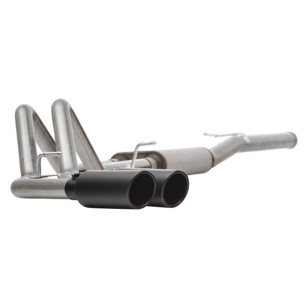 Gibson® - Black Elite™ Stainless Steel Cat-Back Exhaust System, Hummer H2