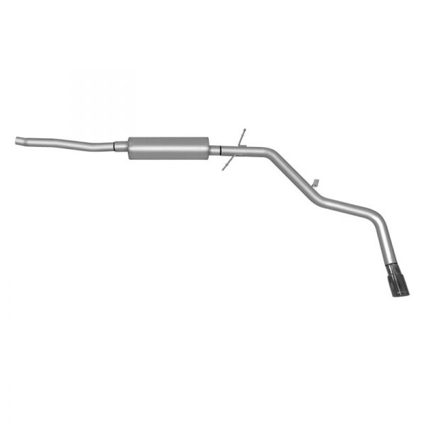 Gibson® - Swept Side™ Stainless Steel Cat-Back Exhaust System, Nissan Frontier