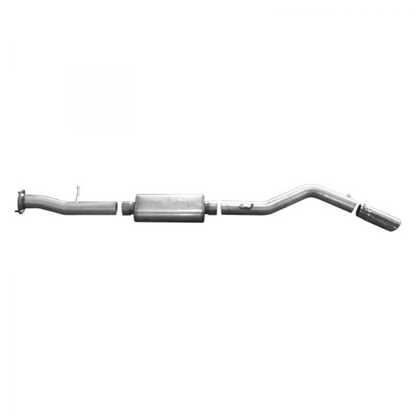 Gibson® - Swept Side™ Stainless Steel Cat-Back Exhaust System, Hummer H2
