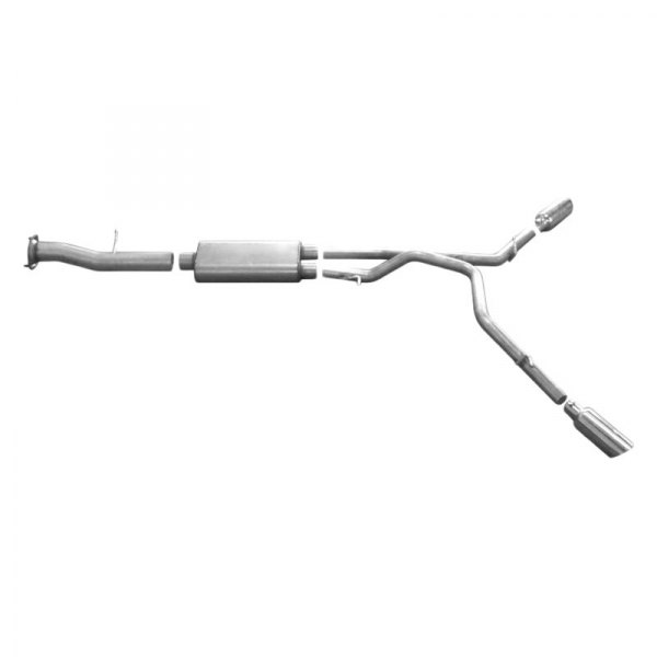 Gibson® - Extreme Dual™ Stainless Steel Cat-Back Exhaust System, Hummer H2