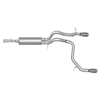Gibson® - Split Rear™ Stainless Steel Cat-Back Exhaust System with Split Rear Exit