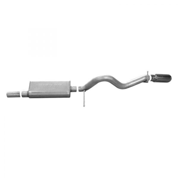 Gibson® - Swept Side™ Stainless Steel Cat-Back Exhaust System, Hummer H3