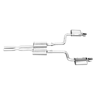 Gibson® - American Muscle Car™ Stainless Steel Cat-Back Exhaust System with Split Rear Exit