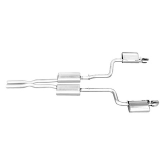 Gibson® - American Muscle Car™ Stainless Steel Cat-Back Exhaust System with Split Rear Exit