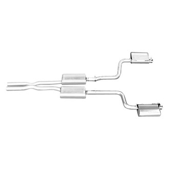 Gibson® - American Muscle Car™ Stainless Steel Cat-Back Exhaust System with Split Rear Exit