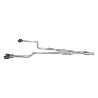 Gibson® - Black Elite™ Stainless Steel Cat-Back Exhaust System with Quad Rear Exit