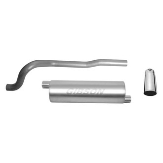 Gibson® - Swept Side™ Stainless Steel Cat-Back Exhaust System with Single Rear Exit