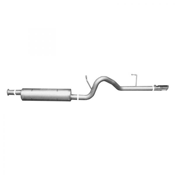 Gibson® - Swept Side™ Stainless Steel Cat-Back Exhaust System, Jeep Liberty