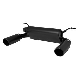 Gibson® - Black Elite™ Stainless Steel Axle-Back Exhaust System with Split Rear Exit