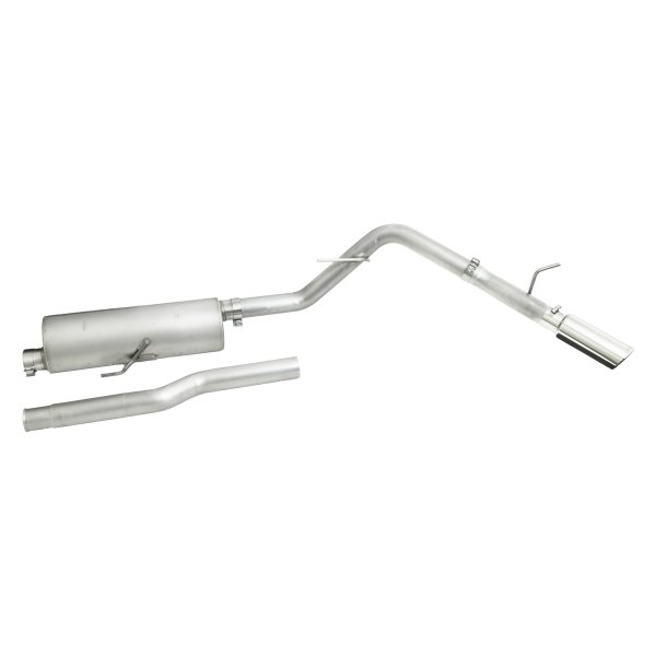 Gibson® - Swept Side™ Stainless Steel Cat-Back Exhaust System, Jeep Gladiator