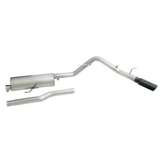 Gibson® - Black Elite™ Stainless Steel Cat-Back Exhaust System with Single Side Exit