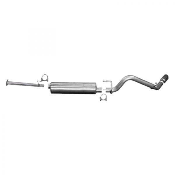 Gibson® - Black Elite™ Stainless Steel Cat-Back Exhaust System, Toyota Tacoma