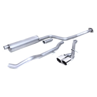 Gibson® - Stainless Steel Cat-Back Exhaust System with Dual Side Exit