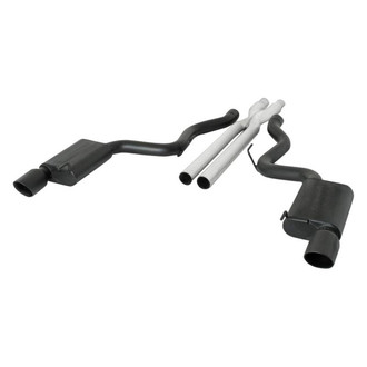 Gibson® - Black Elite™ Stainless Steel Cat-Back Exhaust System with Split Rear Exit