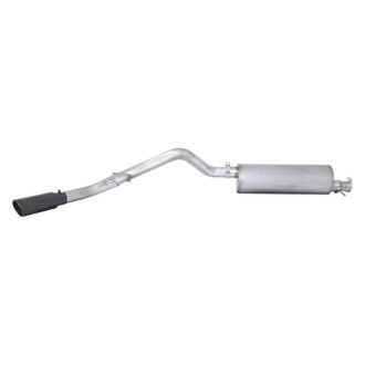 Gibson® - Black Elite™ Stainless Steel Cat-Back Exhaust System with Single Side Exit