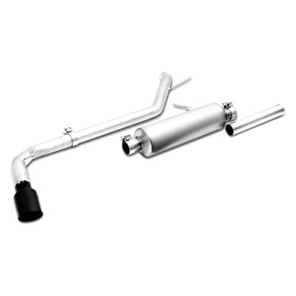Gibson® - Black Elite™ Stainless Steel Cat-Back Exhaust System with Single Rear Exit