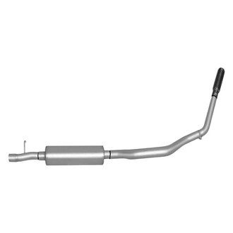 Gibson® - Super Truck™ Stainless Steel Cat-Back Exhaust System with Single Side Exit