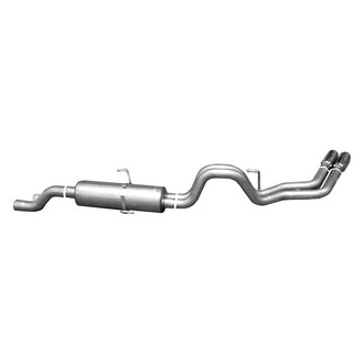 Gibson® - Dual Sport™ Aluminized Steel Cat-Back Exhaust System with Dual Side Exit