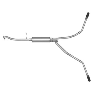 Gibson® - Extreme Dual™ Stainless Steel Cat-Back Exhaust System with Split Side Exit