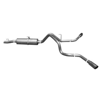 Gibson® - Extreme Dual™ Aluminized Steel Cat-Back Exhaust System with Split Side Exit