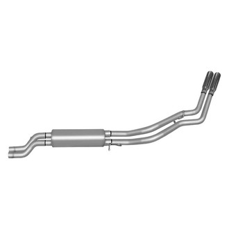 Gibson® - Dual Sport™ Stainless Steel Cat-Back Exhaust System with Dual Side Exit