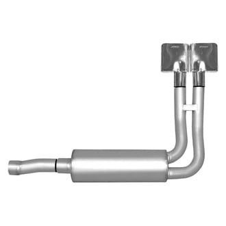 Gibson® - Super Truck™ Stainless Steel Cat-Back Exhaust System with Dual Side Exit