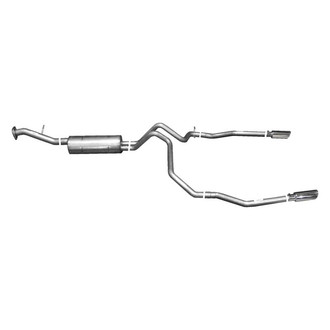 Gibson® - Split Rear™ Stainless Steel Cat-Back Exhaust System with Split Rear Exit
