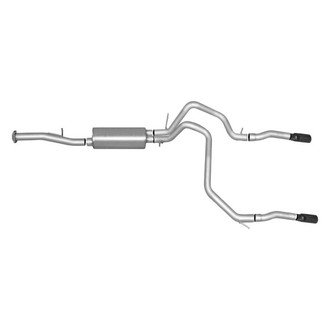 Gibson® - Split Rear™ Stainless Steel Cat-Back Exhaust System with Split Rear Exit