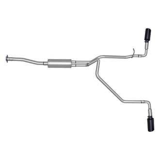 Gibson® - Black Elite™ Stainless Steel Cat-Back Exhaust System with Split Side Exit