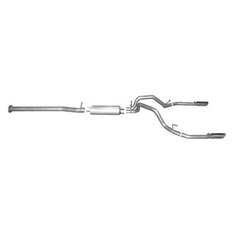 Gibson® - Split Rear™ Stainless Steel Cat-Back Exhaust System with Split Rear Exit