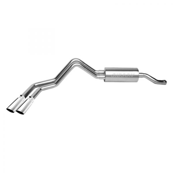 Gibson® GMC Sierra 1500 2012 Dual Sport™ Stainless Steel CatBack