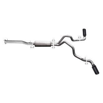 Gibson® - Black Elite™ Stainless Steel Cat-Back Exhaust System with Split Side Exit