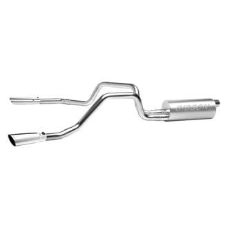 Gibson® - Split Rear™ Aluminized Steel Cat-Back Exhaust System with Split Rear Exit