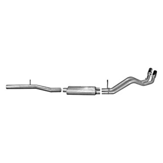 Gibson® - Dual Sport™ Stainless Steel Cat-Back Exhaust System with Dual Side Exit