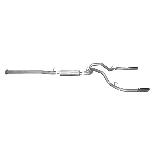 Gibson® - Split Rear™ Stainless Steel Cat-Back Exhaust System