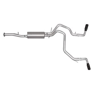 Gibson® - Black Elite™ Stainless Steel Cat-Back Exhaust System with Split Side Exit