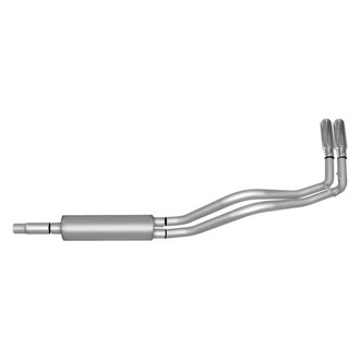 Gibson® - Dual Sport™ Aluminized Steel Cat-Back Exhaust System with Dual Side Exit