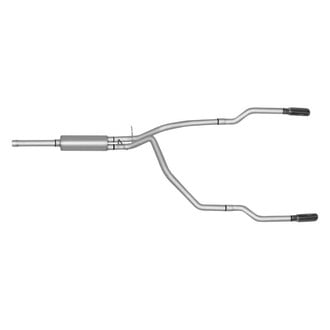 Gibson® - Split Rear™ Stainless Steel Cat-Back Exhaust System with Split Rear Exit