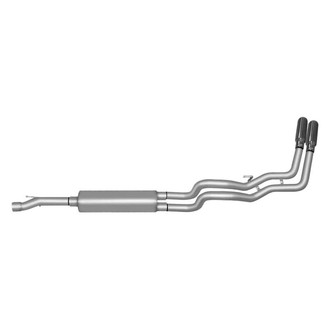 Gibson® - Dual Sport™ Stainless Steel Cat-Back Exhaust System with Dual Side Exit