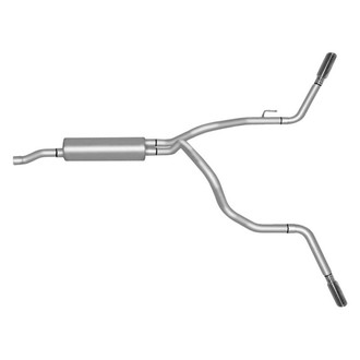 Gibson® - Extreme Dual™ Stainless Steel Cat-Back Exhaust System with Split Side Exit