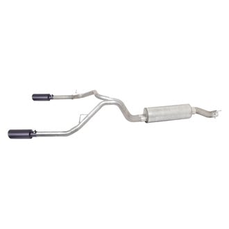 Gibson® - Black Elite™ Stainless Steel Cat-Back Exhaust System with Split Rear Exit