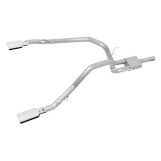 Gibson® - Split Rear™ Stainless Steel Cat-Back Exhaust System with Split Rear Exit