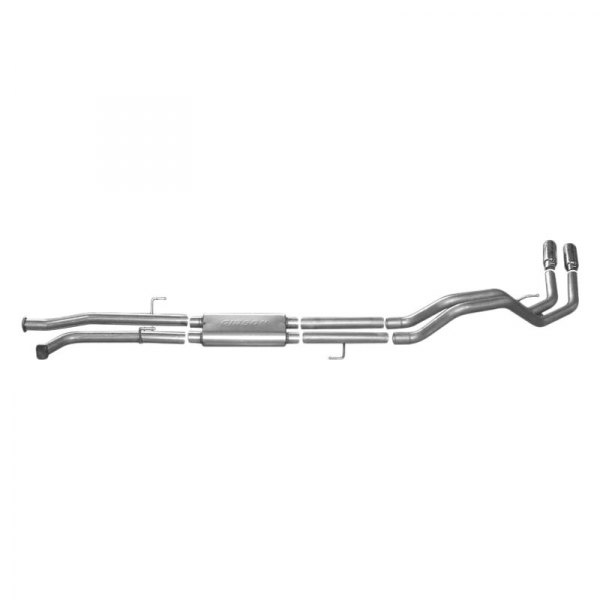 Gibson® - Dual Sport™ Stainless Steel Cat-Back Exhaust System, Toyota Tundra