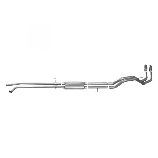Gibson® - Dual Sport™ Stainless Steel Cat-Back Exhaust System, Toyota Tundra