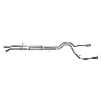 Gibson® - Black Elite™ Stainless Steel Cat-Back Exhaust System with Split Rear Exit